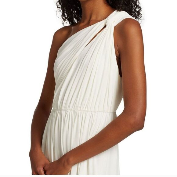 NWT Halston Michaela Shirred Gown STUNNING - Picture 8 of 10